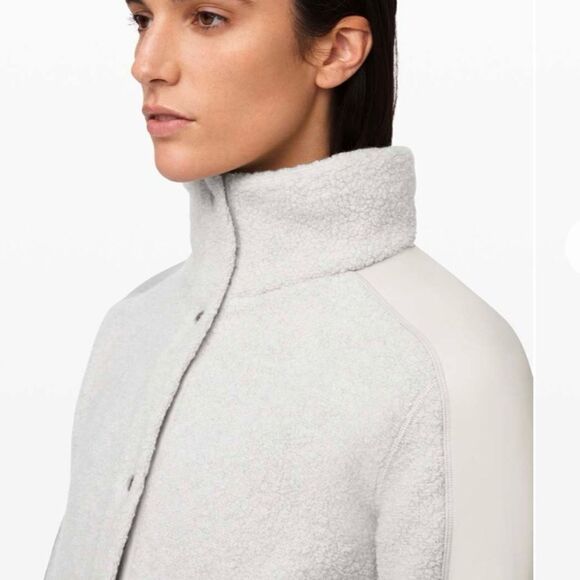 LULULEMON GO CRAZY SHERPA FLEECE JACKET - Picture 14 of 16